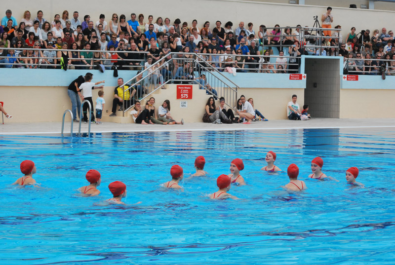 La Natación Sincronizada "toma" la C.D. Amaya